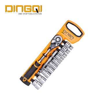 DingQi 12pcs Jeu de clés à douille pour outils à main ménagers
